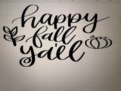 Happy Fall Ya'll