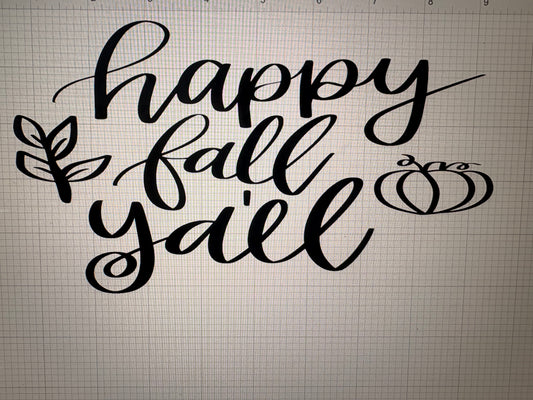 Happy Fall Ya'll