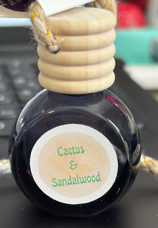 Car Oil Diffuser Cactus & Sandalwood