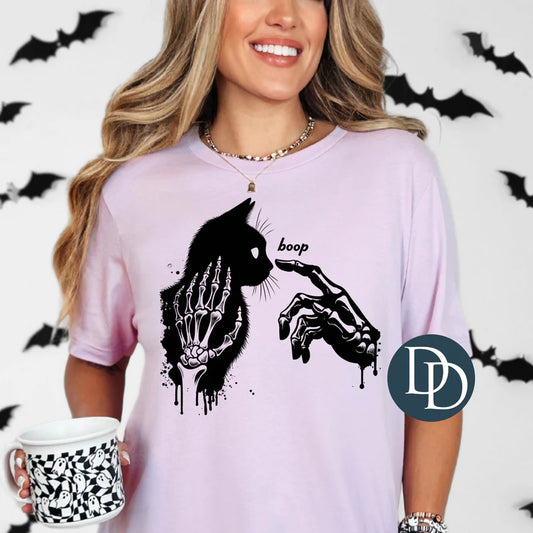 Skeleton Hand Kitty Boop