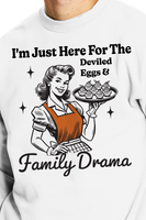Here for the Deviled EGGS and Family Drama